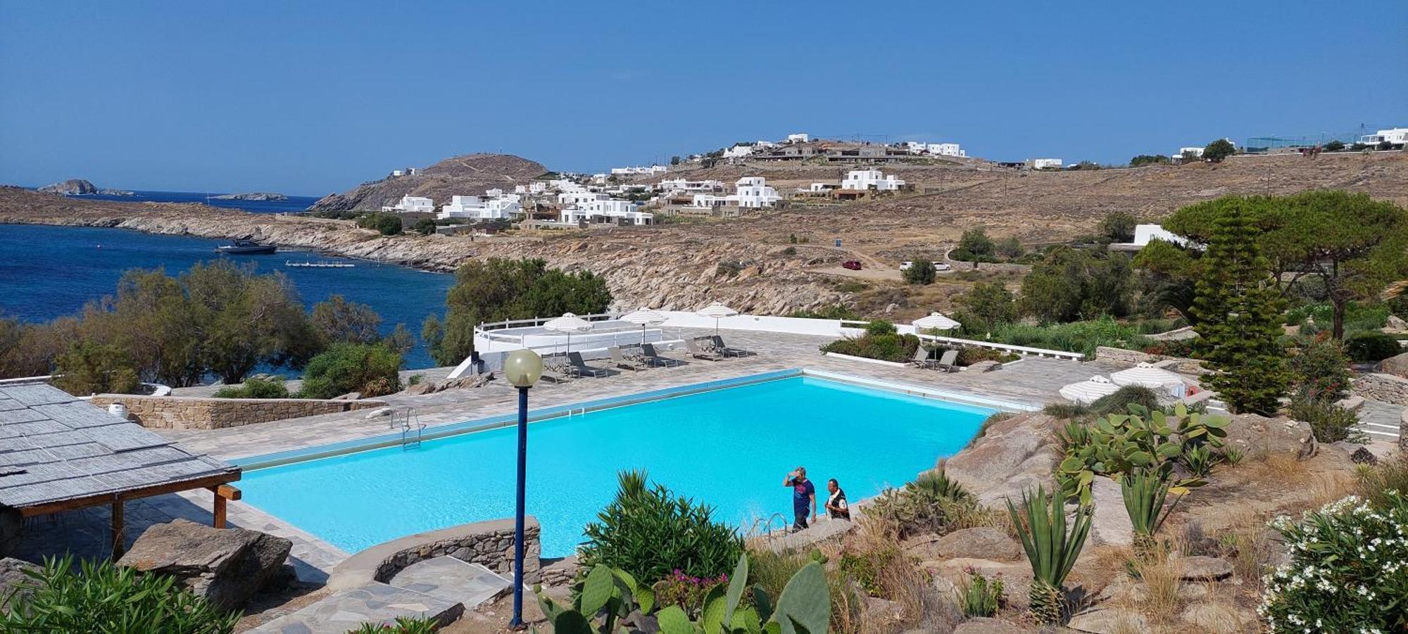 Mykonian House With Shared Pool Villa Ornos  Buitenkant foto