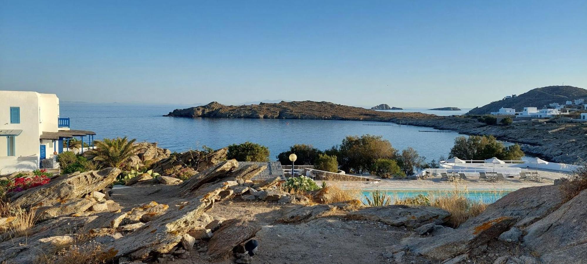 Mykonian House With Shared Pool Villa Ornos  Buitenkant foto